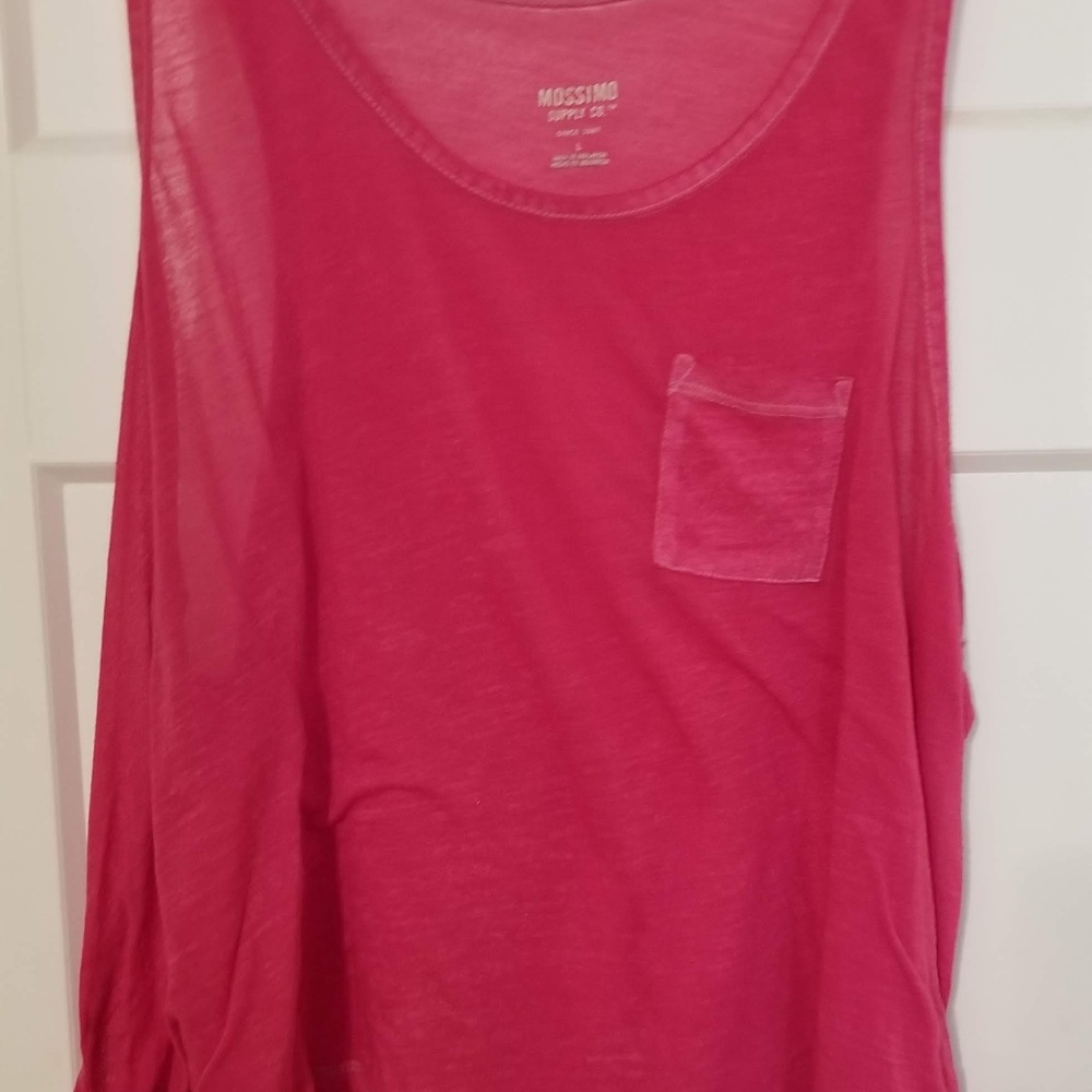 Large Mossimo sheer Pink Tank